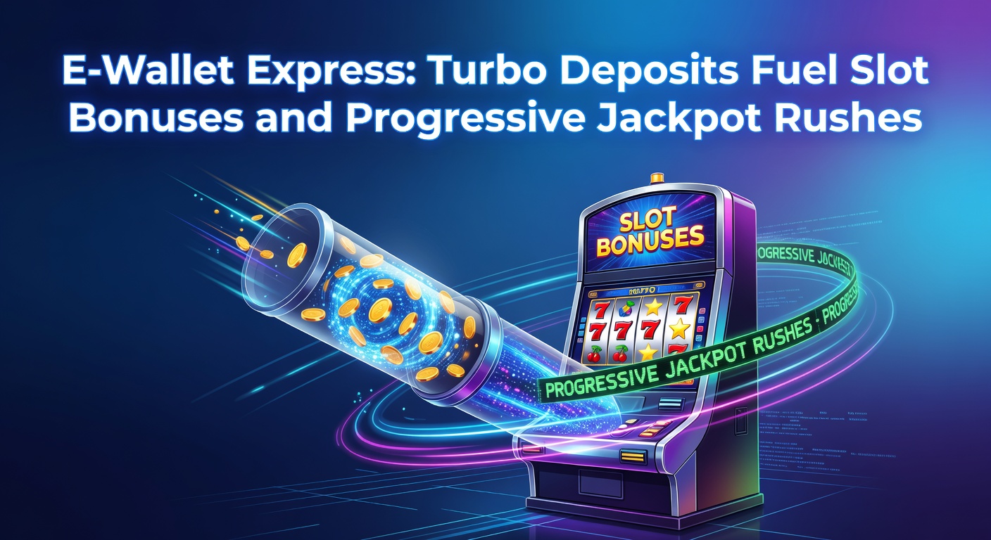 Vibrant digital wallet interface showing lightning-fast deposit arrows pointing toward colorful slot reels stacked with bonus symbols and climbing progressive jackpot meters